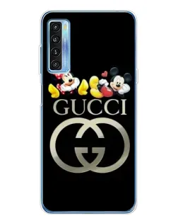 Чохол для TCL 20L Plus з картинкою «Gucci — герої Disney»