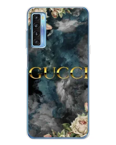 Чохол для TCL 20L Plus з картинкою «Абстрактні квіти Gucci»