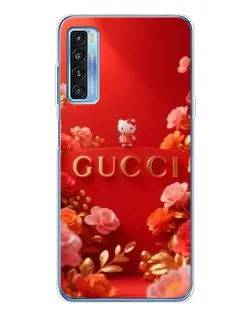 Чохол для TCL 20L Plus з картинкою «Gucci — золотий сад»