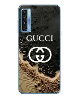 Чохол для TCL 20L Plus з картинкою «Gucci — піщані дюни»