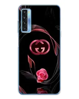 Чохол для TCL 20L Plus з картинкою «Gucci — неонова троянда»