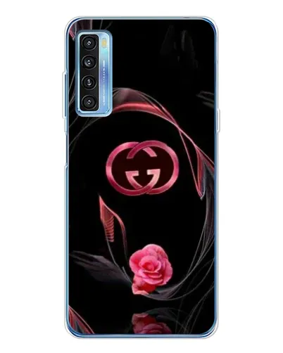 Чохол для TCL 20L Plus з картинкою «Gucci — неонова троянда»