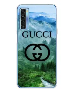 Чохол для TCL 20L Plus з картинкою «Gucci — гірський пейзаж»