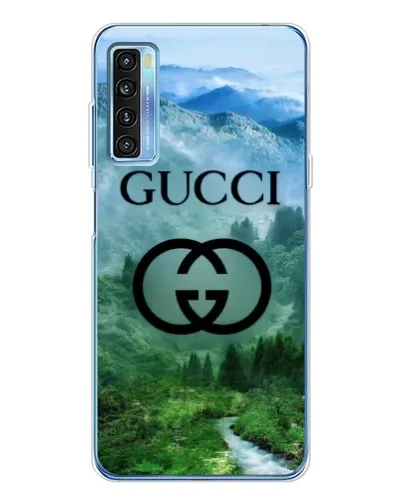 Чохол для TCL 20L Plus з картинкою «Gucci — гірський пейзаж»