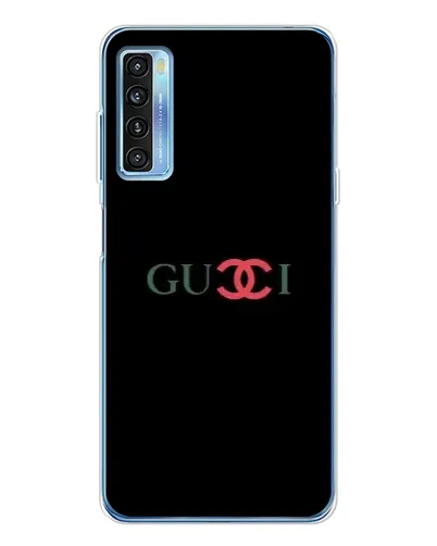 Чохол для TCL 20L Plus з картинкою «Gucci — червоний градієнт»