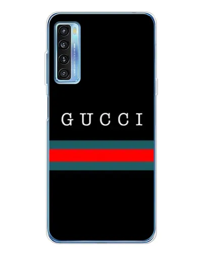 Чохол для TCL 20L Plus з картинкою «Gucci — червоний пояс»