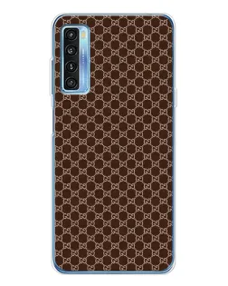 Чохол для TCL 20L Plus з картинкою «Gucci — шоколадна сітка»