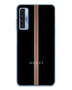Чохол для TCL 20L Plus з картинкою «Gucci — строга лінія»