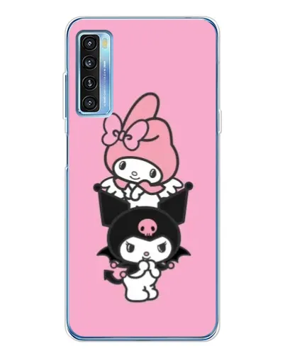 Чохол для TCL 20L Plus з картинкою «My Melody та Kuromi»