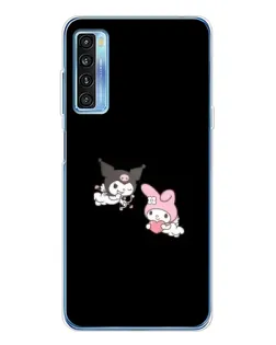 Чохол для TCL 20L Plus з картинкою «My Melody та Kuromi»