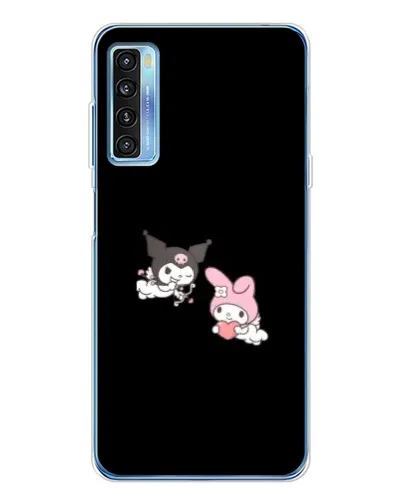 Чохол для TCL 20L Plus з картинкою «My Melody та Kuromi»