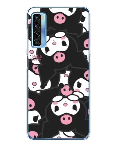 Чохол для TCL 20L Plus з картинкою «Патерн голів Куромі»