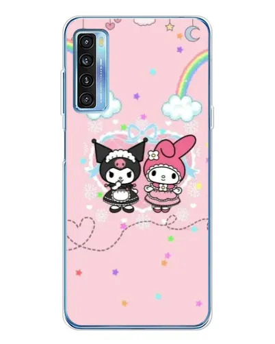 Чохол для TCL 20L Plus з картинкою «My Melody та Kuromi»