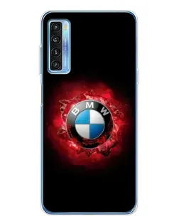 Чохол для TCL 20L Plus з картинкою «Логотип BMW — спалах»