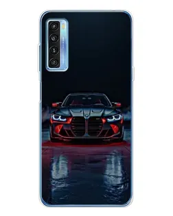 Чохол для TCL 20L Plus з картинкою «BMW на мокрій дорозі»