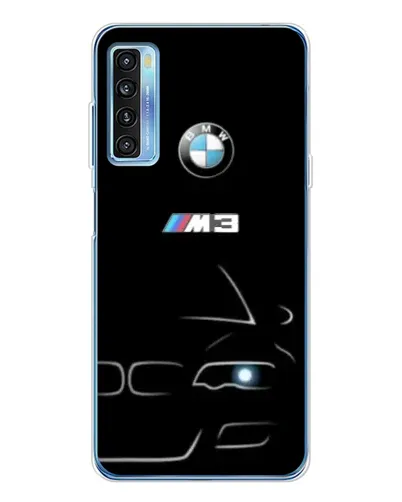 Чохол для TCL 20L Plus з картинкою «Мінімалістичний принт BMW M3»