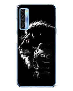 Чохол для TCL 20L Plus з картинкою «BMW та лев»