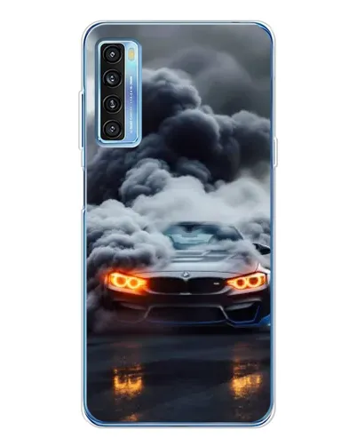 Чохол для TCL 20L Plus з картинкою «BMW у диму»