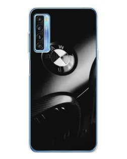 Чохол для TCL 20L Plus з картинкою «Емблема BMW — макро»