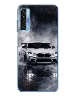 Чохол для TCL 20L Plus з картинкою «BMW крізь туман»