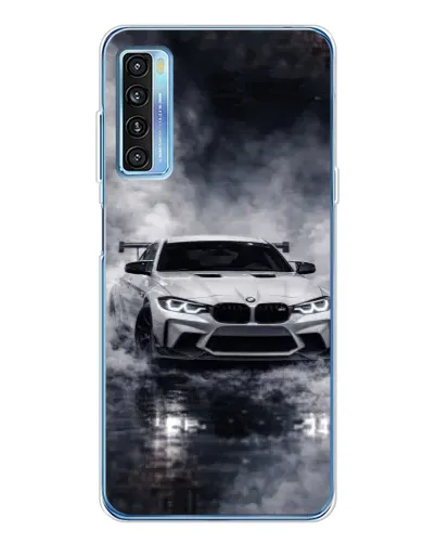Чохол для TCL 20L Plus з картинкою «BMW крізь туман»