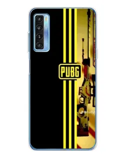 Чехол для TCL 20L Plus с картинкой «PUBG — камуфляжный шлем» Чехол для TCL 20L Plus с картинкой «PUBG — камуфляжный шлем»