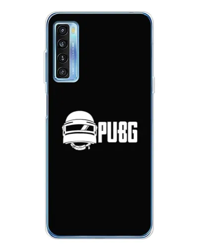 Чехол для TCL 20L Plus с картинкой «PUBG — классический лого»