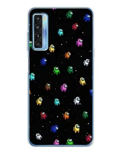 Чехол для TCL 20L Plus с картинкой «Экипаж Among Us» Чехол для TCL 20L Plus с картинкой «Экипаж Among Us»