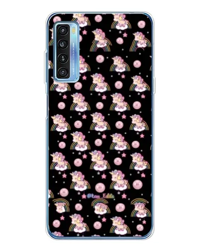 Чохол для TCL 20L Plus з картинкою «Magic Unicorn паттерн»