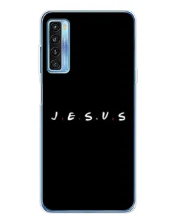 Чохол для TCL 20L Plus з картинкою «Крапки віри J.E.S.U.S.»