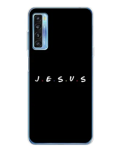 Чохол для TCL 20L Plus з картинкою «Крапки віри J.E.S.U.S.»