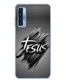 Чохол для TCL 20L Plus з картинкою «Напис Jesus Graffiti»
