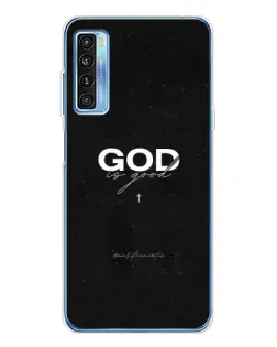 Чохол для TCL 20L Plus з картинкою «GOD — Бог над усім»