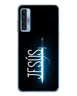 Чохол для TCL 20L Plus з картинкою «Меч Духа Jesus»