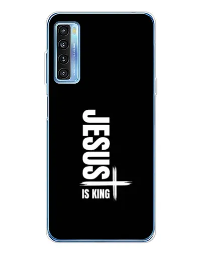 Чохол для TCL 20L Plus з картинкою «Вертикаль віри Jesus»