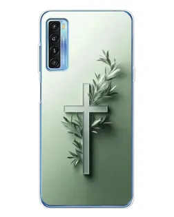 Чехол для TCL 20L Plus с картинкой «Оливковая ветвь»