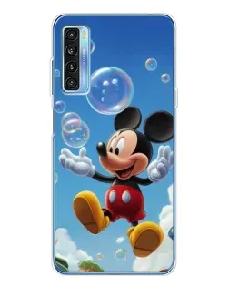 Чохол для TCL 20L Plus з картинкою «Mickey та мильні бульбашки»