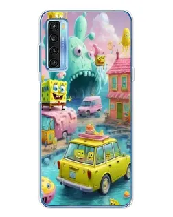 Чохол для TCL 20L Plus з картинкою «Монстр-трак пригоди»