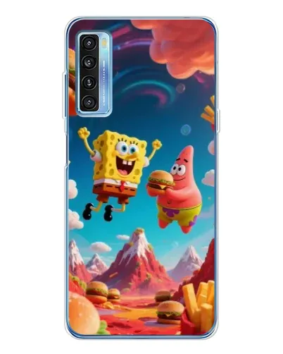 Чохол для TCL 20L Plus з картинкою «Космічний фастфуд» Чохол для TCL 20L Plus з картинкою «Космічний фастфуд»