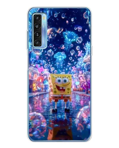 Чохол для TCL 20L Plus з картинкою «Неоновий океан» Чохол для TCL 20L Plus з картинкою «Неоновий океан»