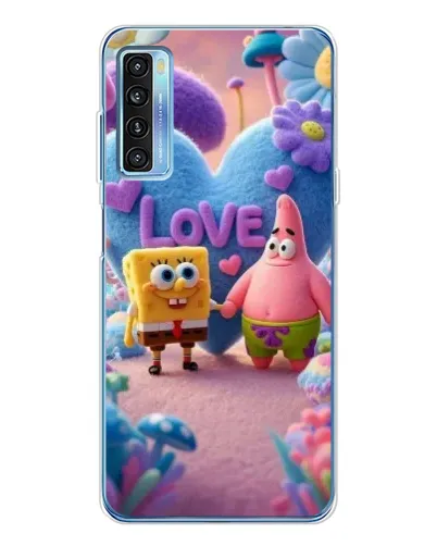 Чохол для TCL 20L Plus з картинкою «Губка Боб Патрік» Чохол для TCL 20L Plus з картинкою «Губка Боб Патрік»