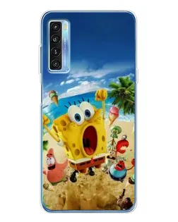Чохол для TCL 20L Plus з картинкою «Розваги на пляжі»