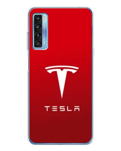Чохол для TCL 20L Plus з картинкою «Tesla Red Classic» Чохол для TCL 20L Plus з картинкою «Tesla Red Classic»