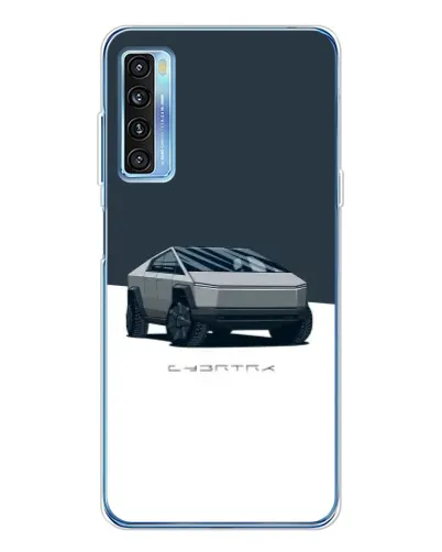 Чохол для TCL 20L Plus з картинкою «Сріблястий Cybertruck Tesla» Чохол для TCL 20L Plus з картинкою «Сріблястий Cybertruck Tesla»
