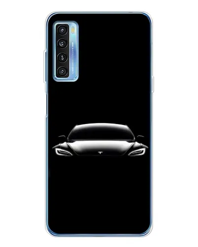 Чохол для TCL 20L Plus з картинкою «Фари Tesla Night» Чохол для TCL 20L Plus з картинкою «Фари Tesla Night»