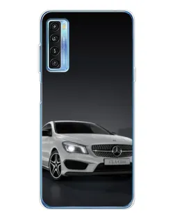 Чохол для TCL 20L Plus з картинкою «Mercedes AMG GT Silver»