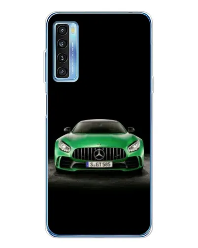 Чохол для TCL 20L Plus з картинкою «Mercedes — неоновий лого» Чохол для TCL 20L Plus з картинкою «Mercedes — неоновий лого»