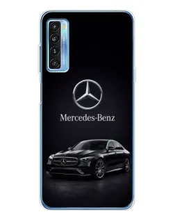 Чохол для TCL 20L Plus з картинкою «Mercedes — решітка радіатора»
