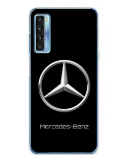 Чохол для TCL 20L Plus з картинкою «Mercedes Silver Logo»