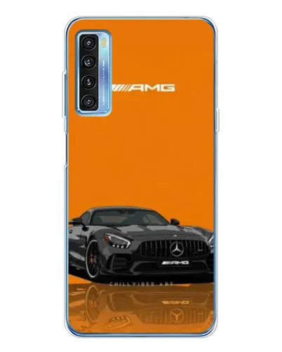 Чохол для TCL 20L Plus з картинкою «Помаранчевий Mercedes AMG» Чохол для TCL 20L Plus з картинкою «Помаранчевий Mercedes AMG»